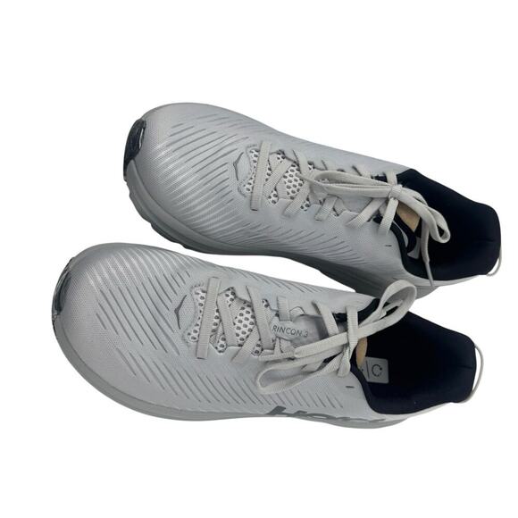 Hoka Men's Rincon 3 Mesh Upper Athletic Sneaker Nimbus Cloud Steel Wool 7.5D NWB - Picture 13 of 13